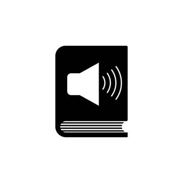 Online Audio Book Flat Vector Icon Online Audio Book flat vector icon. Sim... Stock Photos