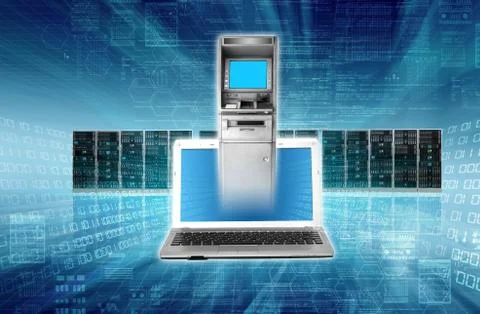 Online Banking Concept Stock Illustration
