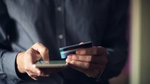 Online banking. Video stock 70381762