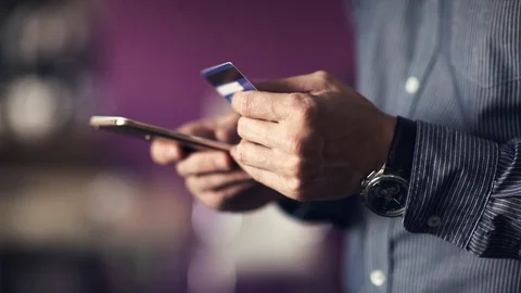 Online banking. Video stock 70387609