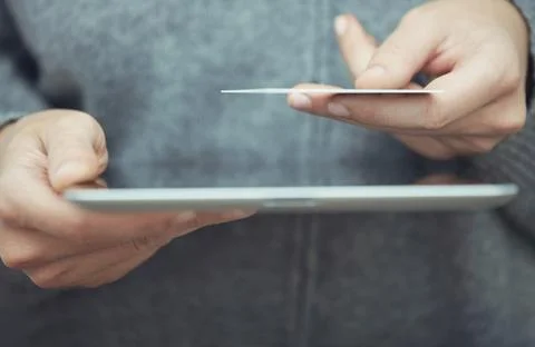 Online banking Stock Photos