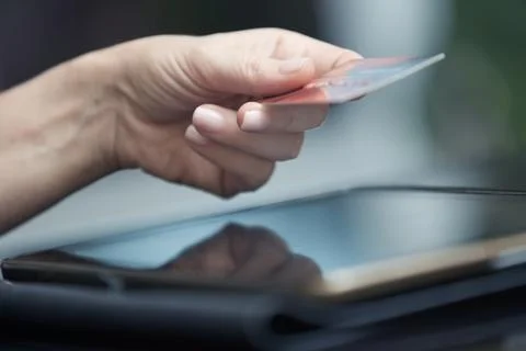 Online banking Stock Photos