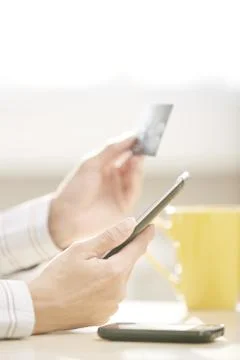 Online banking Foto stock