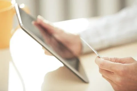Online banking Stock Photos