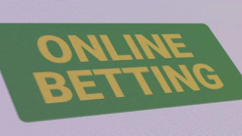 Online Betting Seamless Loop Video stock 186940530