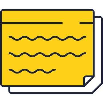 Online book line icon vector digital library Stock Illustration