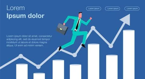Online bussines &amp; remote work 33 Illustrazione stock