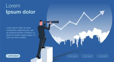 Online bussines &amp; remote work 37 Illustrazione stock