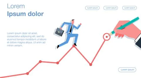 Online bussines &amp; remote work 39 Illustrazione stock