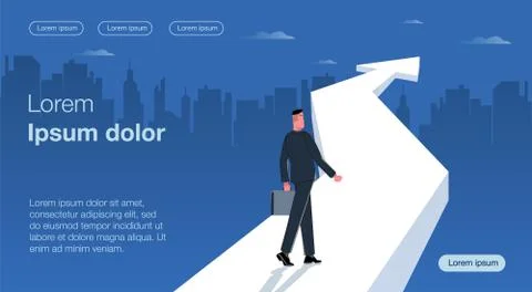 Online bussines &amp; remote work 46 Illustrazione stock