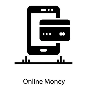 Online Card Payment Stock Illustration