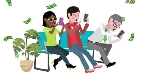 Online casino. A big win. 動画素材 221585875