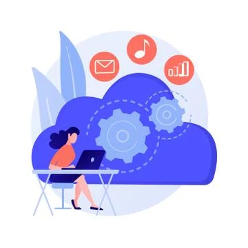 Online catalog vector concept metaphor Stock Illustration