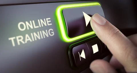 Online Classes and Tutorials Platform Stock Photos