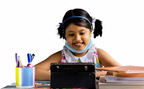 Online classes india Stock Photos
