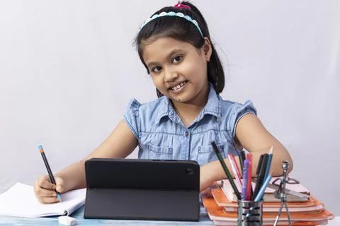 Online classes india Stock Photos