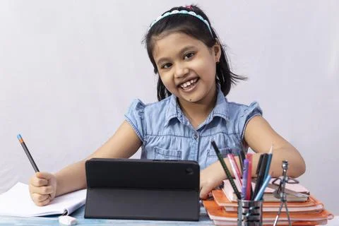 Online classes india Stock Photos