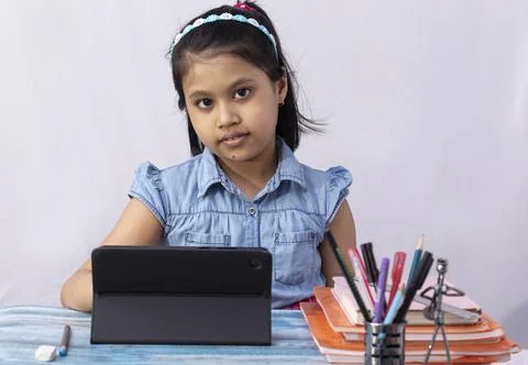Online classes india Stock Photos