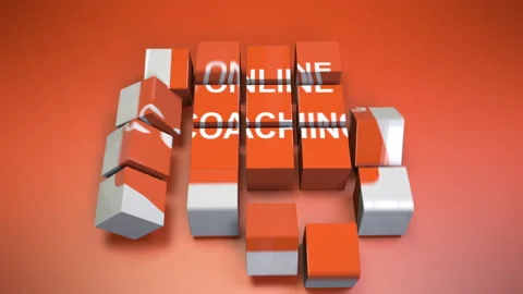 Online coaching-Cube Assembly Vídeo Stock 142563120
