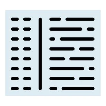 Online code icon vector flat Stock-Illustration