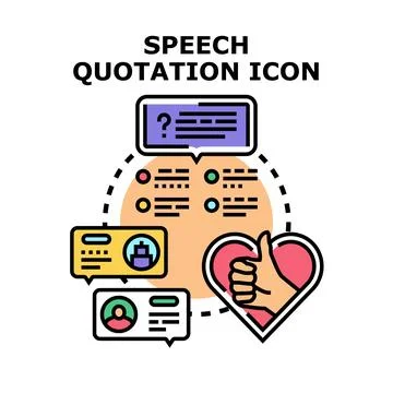 Online communication feedback loop, concept of social media chat Stock Illustration
