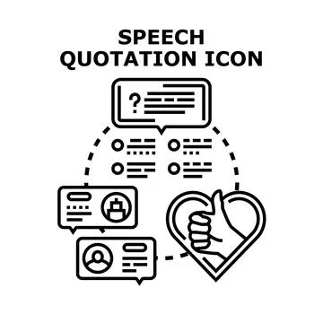 Online communication feedback loop, concept of social media chat Stock Illustration