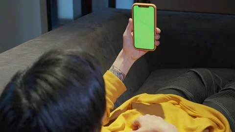 Online communication on work in a room Stock Footage 165872262