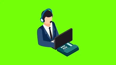 Online conference icon animation Stock Footage 152575497