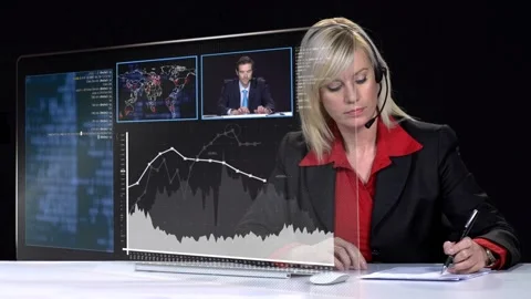 Online cooperation 스톡 동영상 200142155