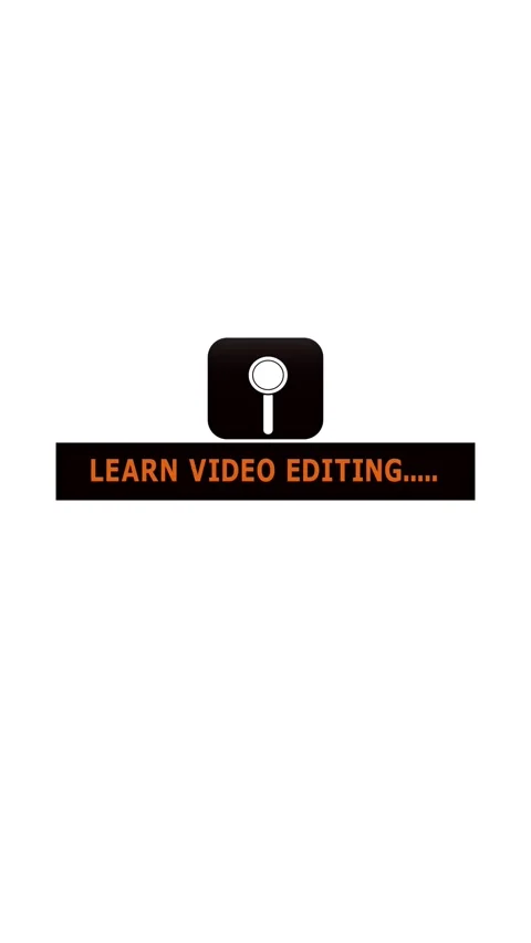 Online course video editing tutorial animated search icon vertical video.Vi.. Stock Footage 321628124