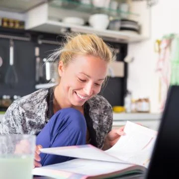 Online courses and study programmes. Stock Photos