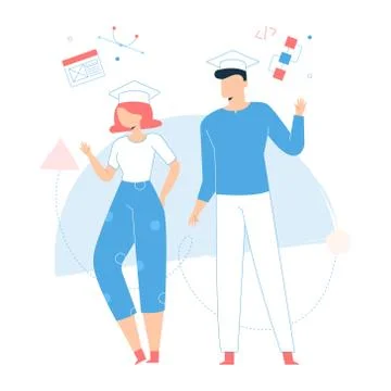 Online courses. Designer and programmer. Ilustração Stock