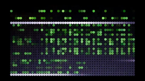 Online cyber attacks. Data being data scrambled on monitor screen Cybersecurity Stock Footage 125147726