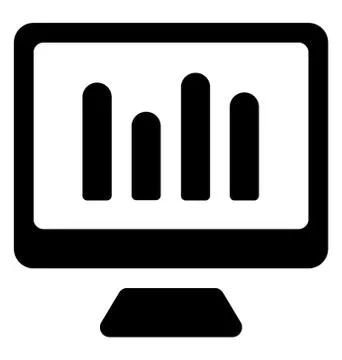 Online Data Analysis Stock Illustration