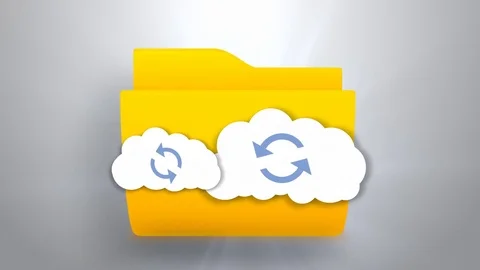 Online data storage. Cloud storage Vídeos de archivo 84328048