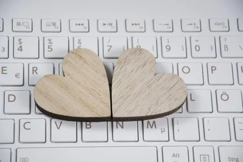 Online dating Stock Photos