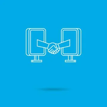 Online deal 스톡 일러스트