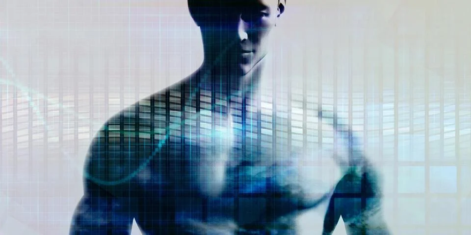 Online Digital Background 스톡 일러스트