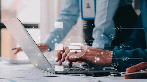 Online document, Document management system (DMS), business process automat.. Stock Footage 260162505