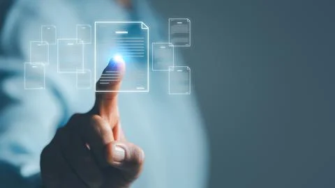 Online documentation database and process automation to efficiently manage .. Stockfoto's
