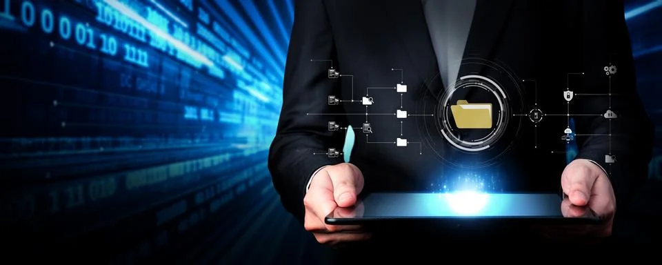 Online Documents Folders Management Streamlining Workflows FaaS Stock Photos