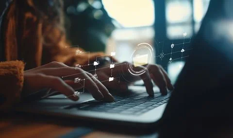 Online Documents Folders Management Streamlining Workflows EIDE Stock Photos