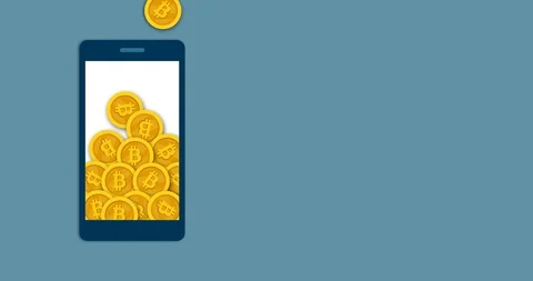 Online earning on a mobile app Stock Footage 118090862