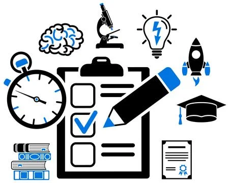 Online Education Concept Stock Illustration
