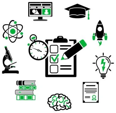 Online Education Concept Stock-Illustration