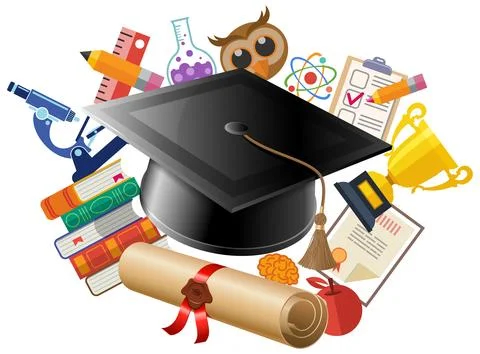 Online Education Concept Stock Illustration