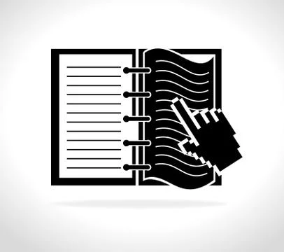 Online education design Stock Illustration