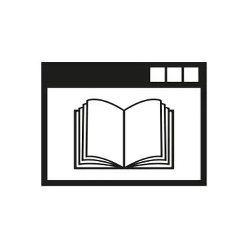 Online education icon. vector design. symbol. web. graphic. JPG. AI. app. logo Stock Illustration