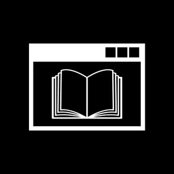 Online education icon. vector design. education symbol. web. graphic. JPG. AI Free Stock Illustration