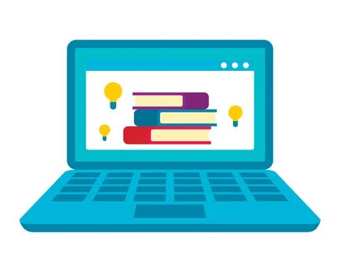 Online education vector concept Stock Illustration